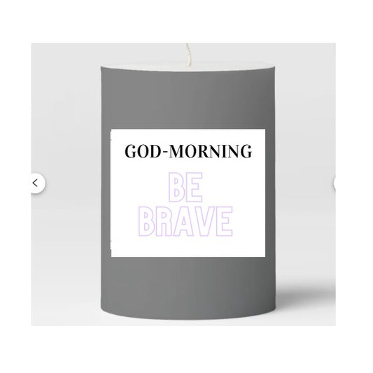 Be Brave Candle